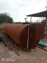 BOTTE GASOLIO LITRI 6000 CON POMPA CONTALITRI