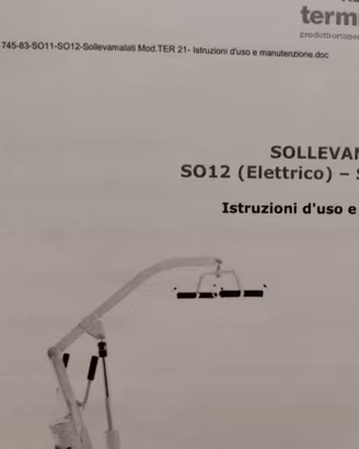 sollevatore malati elettrico 