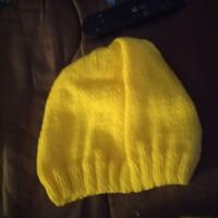 cappellino giallo per bambini