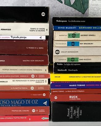 Romanzi classici edizioni Mondadori