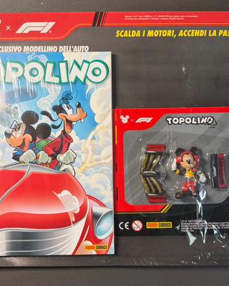 Topolino F1 completo 3693-3694 con modellini