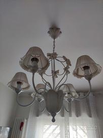 Lampadario stile shabby chic / vintage