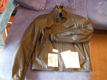 DAINESE GIACCA MOTO UOMO PELLE PIENO FIORE NUOVA