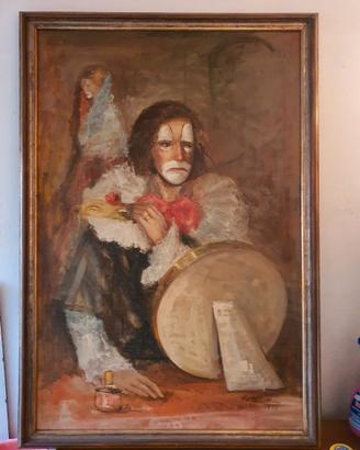 quadro pittura ad olio tela Paolo Chellini pittore