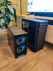 PC Gaming Compatto Ryzen 8600 / RTX3060 12G / DDR5