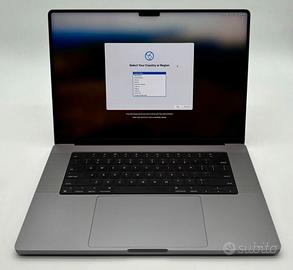 MacBook Pro 16" M1 16gb 512ssd