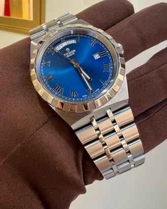 Tudor Royal DayDate Blu