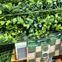 Aiuola copertura verde sintetica da giardino 38x38