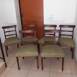 sedie vintage in stile