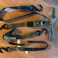 Cinghie cricchetto per trasporto moto cross enduro