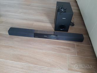 soundbar subwoofer speaker HTL2160 PHILIPS  			