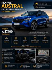 Renault Austral Full Hybrid E-Tech 200 CV Iconic