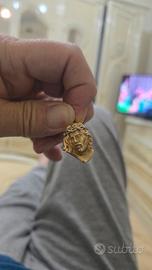 volto cristo in oro chimento 