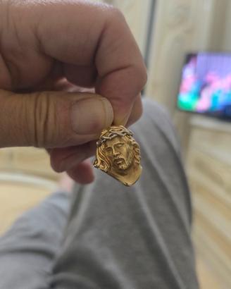 volto cristo in oro chimento 