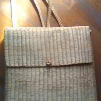 zaino cesto da funghi pesca vintage