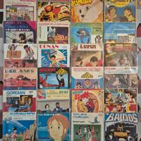 45 GIRI DI CARTONI ANIMATI ORIGINALI