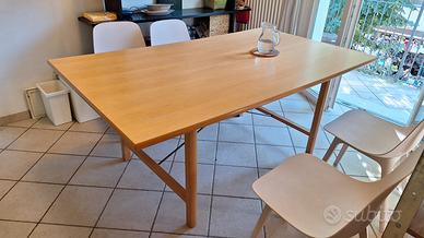 Tavolo di legno massello 180x105
