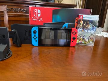 Nontendo switch con dock e accessori completi