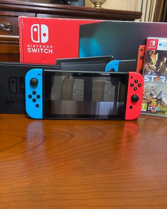 Nontendo switch con dock e accessori completi