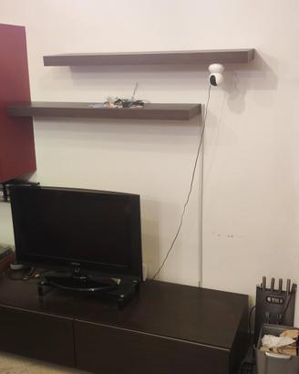 SOGGIORNO COMPLETO, parete attrezzata tavolo sedie