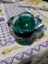 posacenere vetro di murano Barbini 