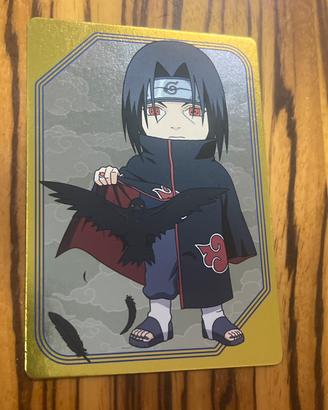Naruto shippuden Card limited edition GOLD