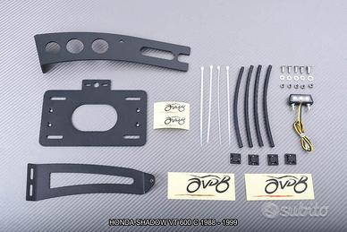 Portatarga laterale HONDA SHADOW VT 600 1988 1999