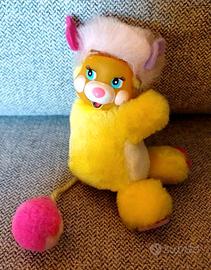 Mattel Popples Clip giallo vintage bambola peluche