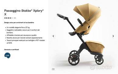 Passeggino Stokke Xplory X - trio