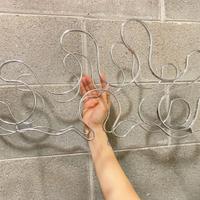 Porta bottiglie acciaio design