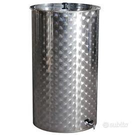 CONTENITORE INOX PER USO ENOLOGICO