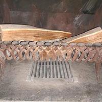 VINTAGE! Braciere per camino