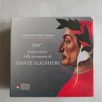 Confezione per il trittico monete in argento Dante