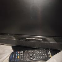 TV nordmende con telecomando e decoder digitale 