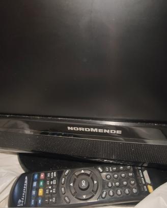 TV nordmende con telecomando e decoder digitale 