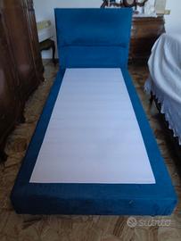 Letto singolo completo con rete
