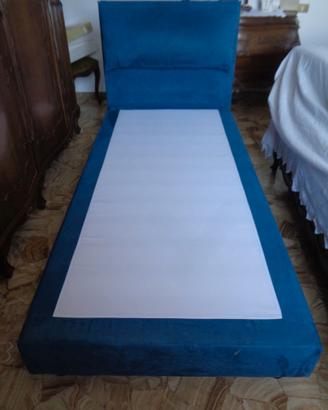 Letto singolo completo con rete