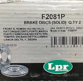 Freni a disco fiat 500