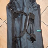 borsone  con rotelle   70x40x30 in canvas