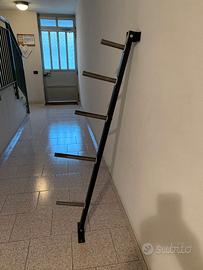 Rastrelliera porta dischi pesi palestra