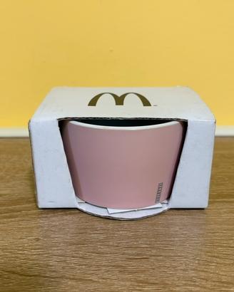 Tazzina McDonald’s x SELETTI Rosa con Cucchiaino