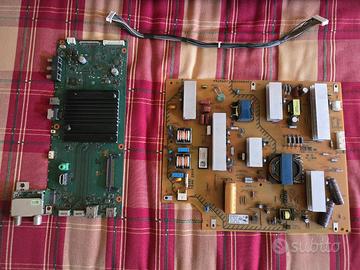 Scheda madre e alimentatore sony 55XF7077