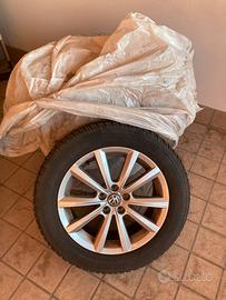 set 4 gomme invernali Bridgestone + cerchi lega AL