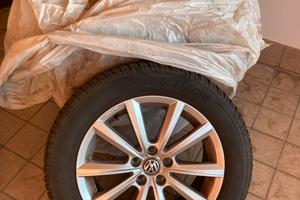 set 4 gomme invernali Bridgestone + cerchi lega AL