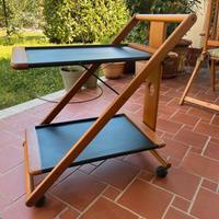 Carrello portavivande per interno, design anni 90