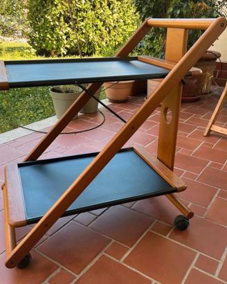 Carrello portavivande per interno, design anni 90