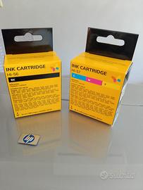 cartucce HP 56 e 57 Ink Cartridge 