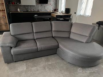 Divano 3 posti con chaise longue