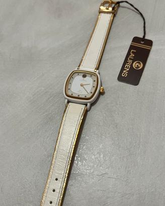 Laurens Orologio donna Quarzo Swiss Nuovo bianco