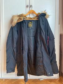 Alpha Industries Explorer Parka Nero XL Cappuccio